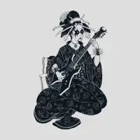 Black Metal Geisha - design