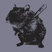 Angry Street Art Mouse - design