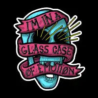 I'm in a Glass Case of Emotion! T-Shirt - design