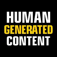 Human Generated Content - design