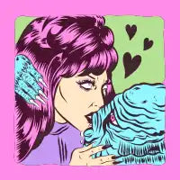 Poison Ivy loves the Creature  by Bad Taste Forever - design