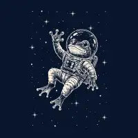 Astronaut Frog - design