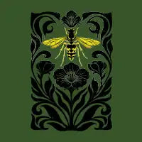 Botanical Yellowjacket - design