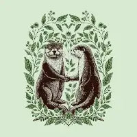 Otter Friendship - design