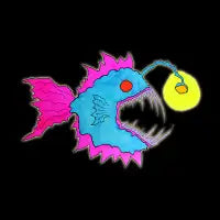 NEON LANTERN FISH - design