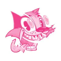 Pink toon - design