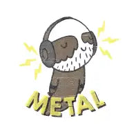 METAL IS MY CO-PILOT - design