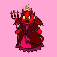 DEVIL PRINCESS T-Shirt - design