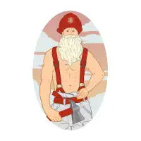 Santa Fireman - design