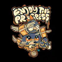 ENJOY THE PROGRESS - design