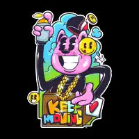 KEEP MOVING - design
