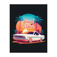 Good Vibes Sunset Ride - design