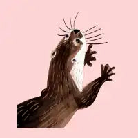 Asian small-clawed otter - design