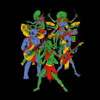 Alien band - design