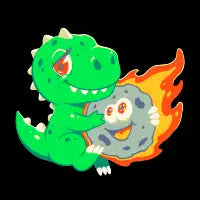 Dino meteor - design