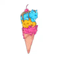 Sweet cool cat - design