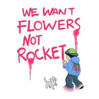 We want flowers, not rocket - design