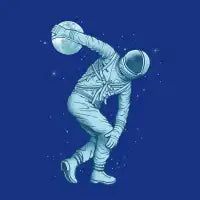 Astronaut Discus Throwing - design