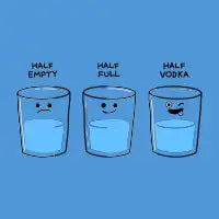 Half Vodka - design