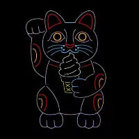 Lucky Cat (Ice Cream) - design