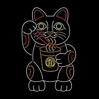 Lucky Cat (Noodles) - design