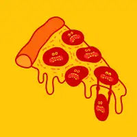 Screaming Pizza - design