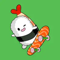 Sushi Skateboard - design