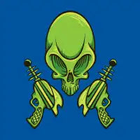 Alien Skull - design