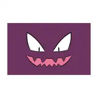 GHOST TYPE FACE MASK - design