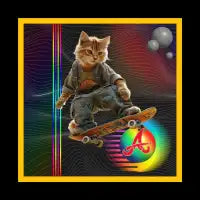SPACE KITTY - design