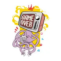 GAME OVER - design