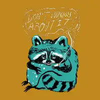 Trash panda dude - design