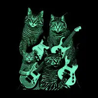 Guitar Cats - design
