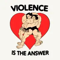 Violence Is The Answer - design