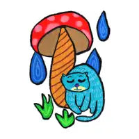 My umbrella. Glassware - design