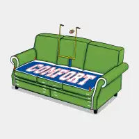 Comfort Zone - Blue - design