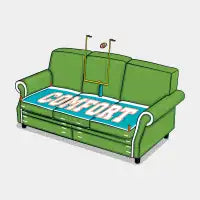 Comfort Zone - Teal - design