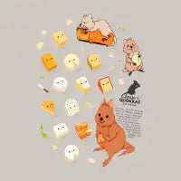 CHEESE & QUOKKAS - design