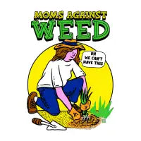 MOMS AGAINST WEED - design