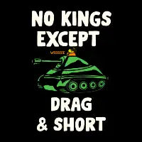 NO KINGS EXCEPT BLACK - design