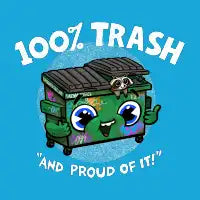 100% Trash - design