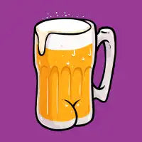 Bottoms Up! (Beer Butt) - design