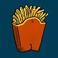 Fries Butt - design