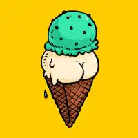 Ice Cream Butt - design