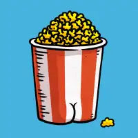 Popcorn Butt T-Shirt - design