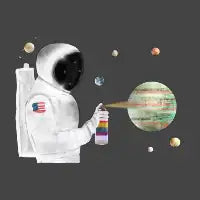 space graffiti - design