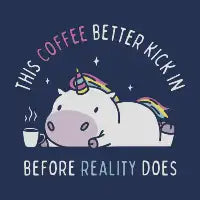 Coffee Before Reality - design