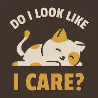 Do I Look Like I Care? - design