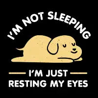 Just Resting My Eyes - design