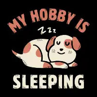 My Hobby is Sleeping - design